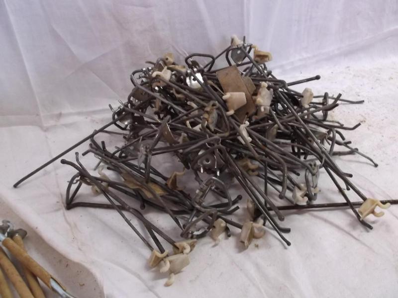 Box full peg board hooks....
