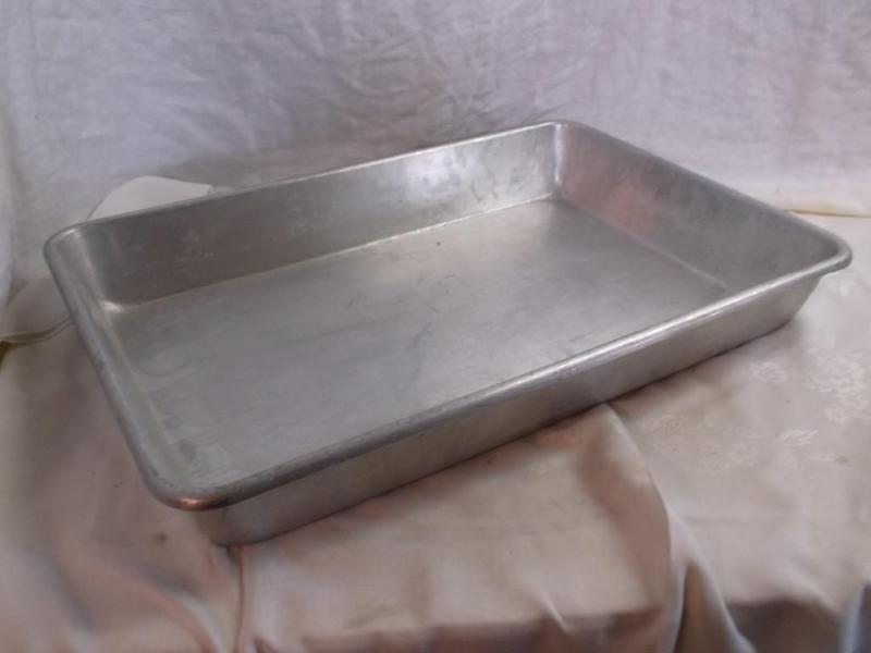 Large aluminum cake pan 26&quot x ...