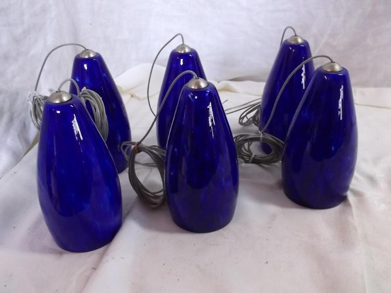 Beautiful set of 6 hanging lights 8...