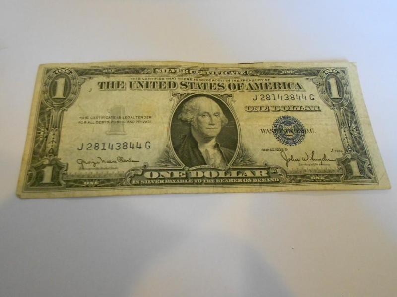 $1.00 Silver Certificate, Series&nb...