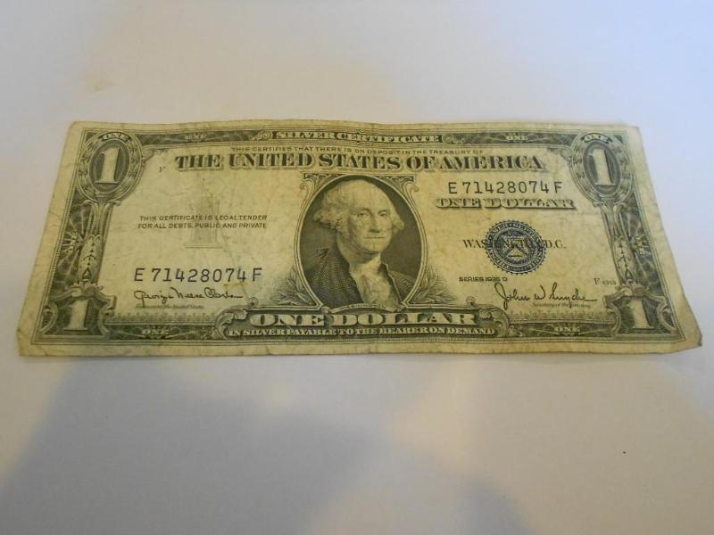 $1.00 Silver Certificate, Series&nb...