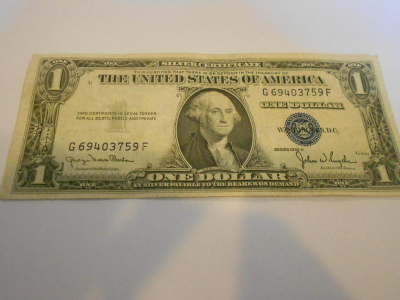 $1.00 Silver Certificate, Series 19...
