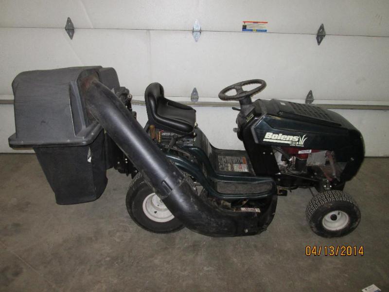 Bolens 15.5HP Lawn Tractor With Bag...