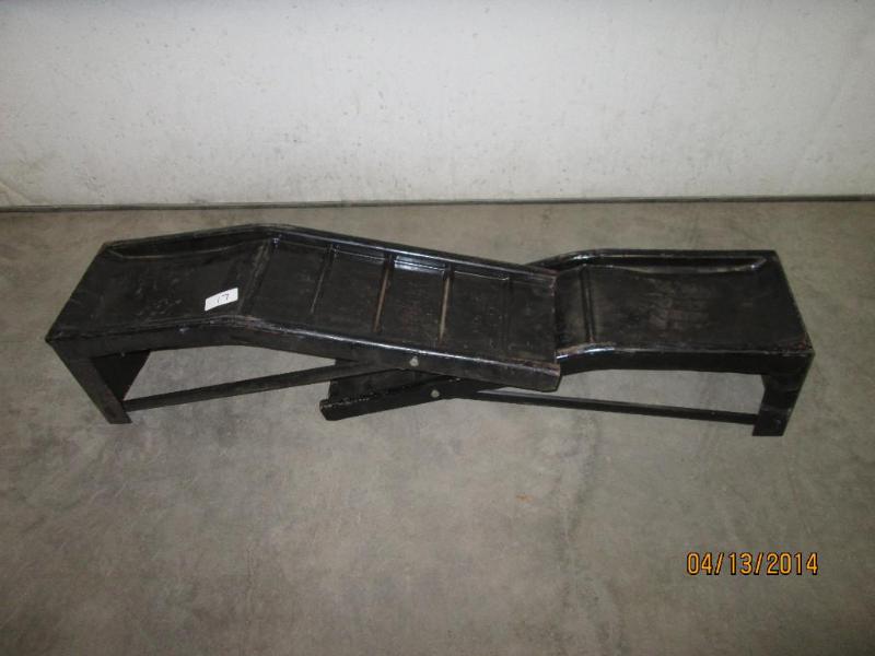 Set Of Steel Car Ramps...