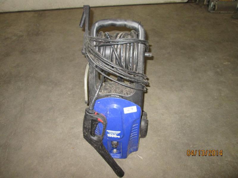Electric Power Washer, 1800 PSI, Wo...