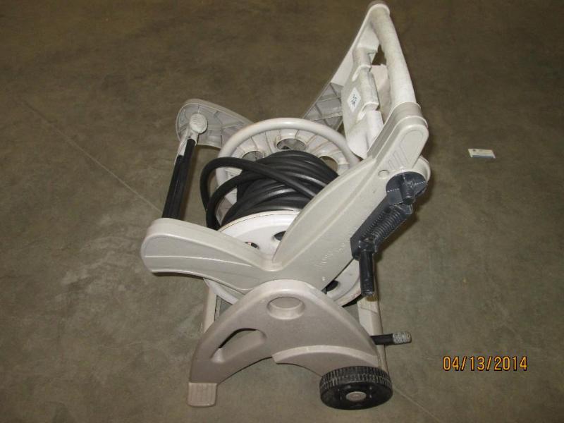Garden Hose Reel With Hose, Good Co...