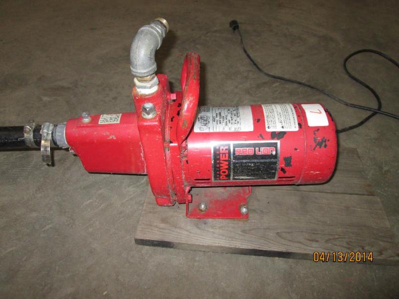 Red Lion Jet Pump With Check Valve,...
