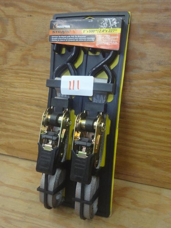 New Keeper 2-Pack 8ft 500# Ratchet ...