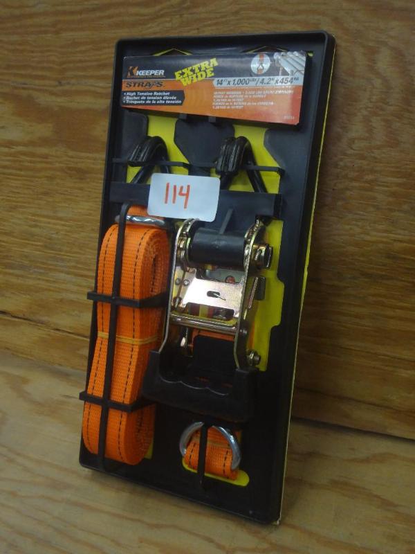 New Keeper 14ft 1000# Ratchet Strap...
