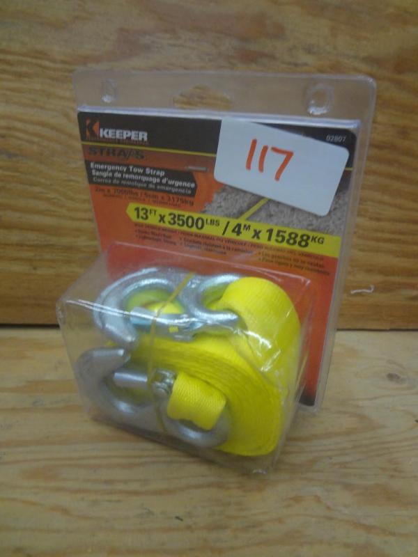 New Keeper 13ft 3500# Tow Strap...