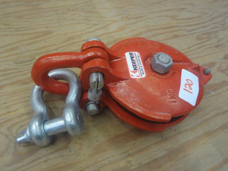 New Keeper 36000# Pulley...
