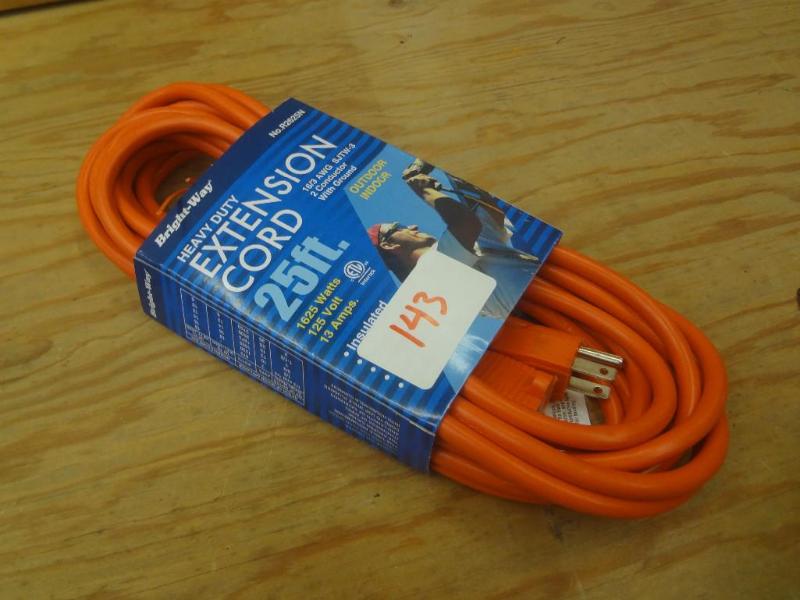 New 25ft Extension Cord...