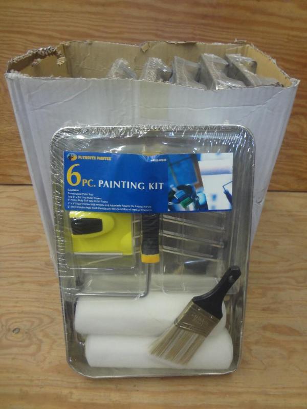 (6) New 6-Piece Painting Kits...