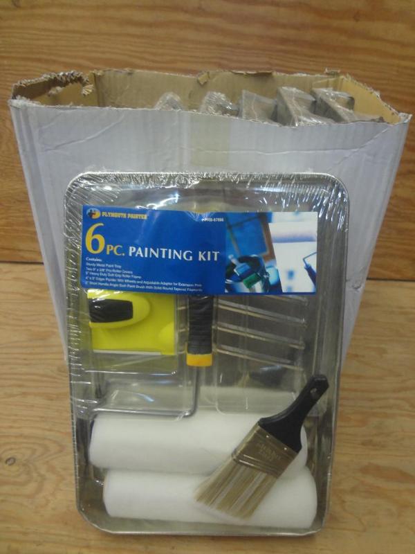 (6) New 6-Piece Painting Kits...