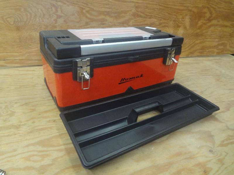 New Homak Plastic Tool Box...