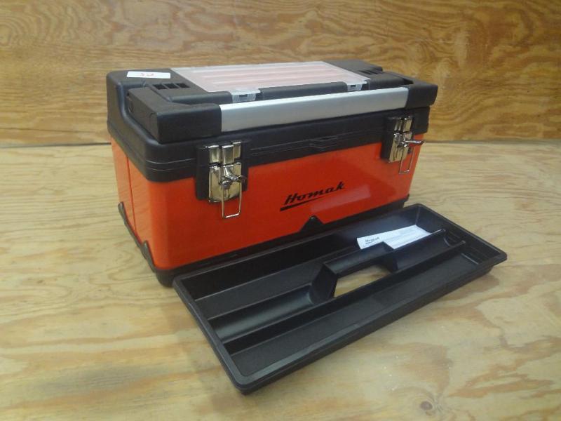 New Homak Plastic Tool Box...