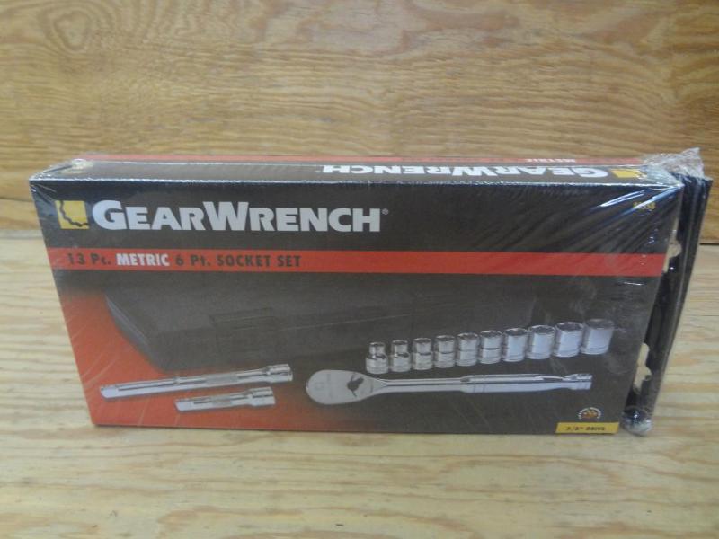 New GearWrench 13-Piece Metric 6pt ...
