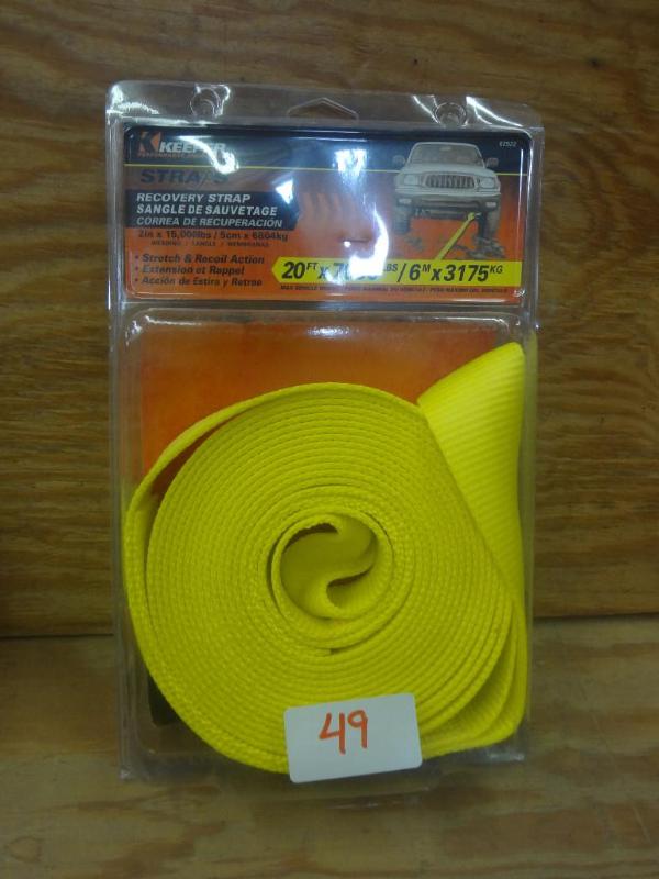 New Keeper 20ft 7000# Recovery Stra...