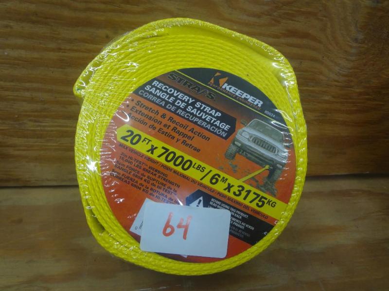 New Keeper 20ft 7000# Ratchet Strap...