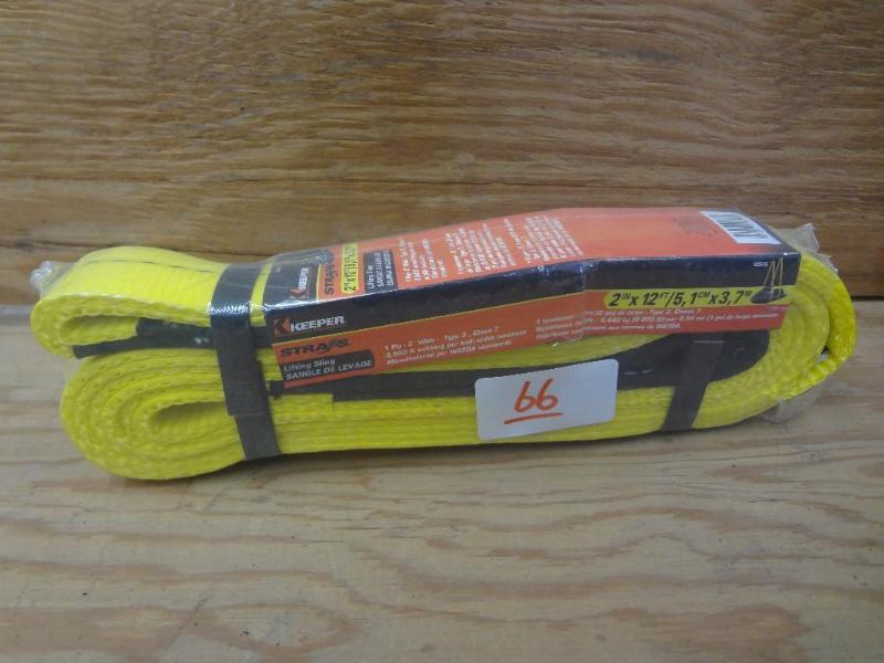 New Keeper 2&quotx12ft 9800# Lifti...