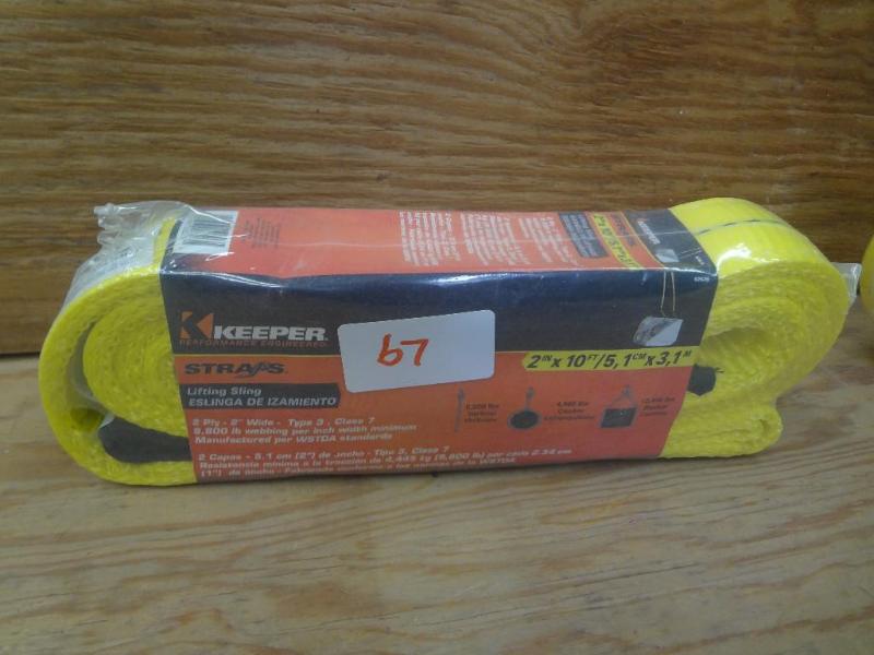 New Keeper 2&quotx10ft 6200# Lifti...