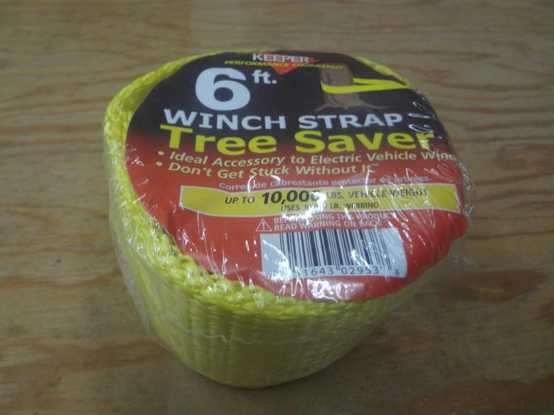New Keeper 6ft 10000# Winch Strap...