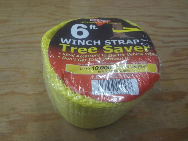 New Keeper 6ft 10000# Winch Strap...