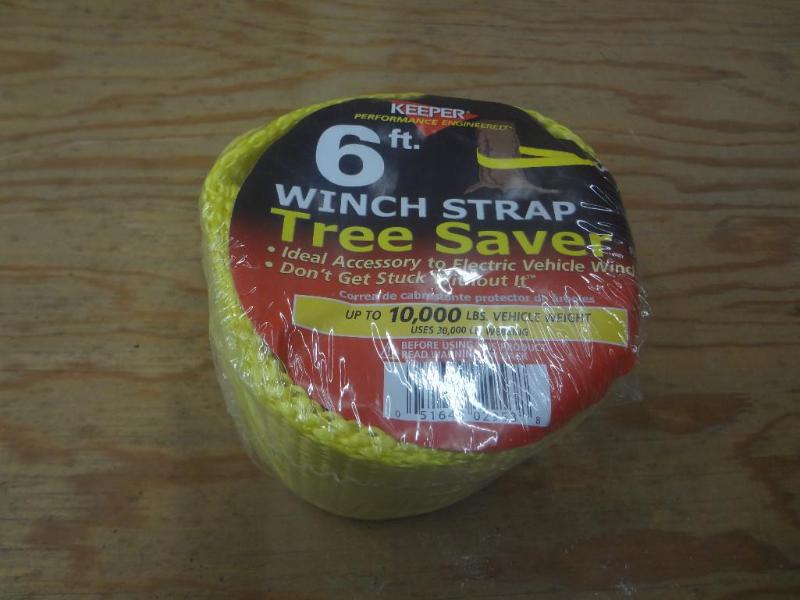 New Keeper 6ft 10000# Winch Strap...