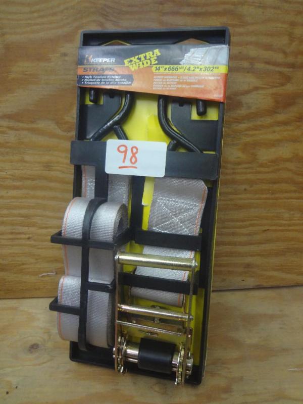 New Keeper 14ft 1666# Ratchet Strap...
