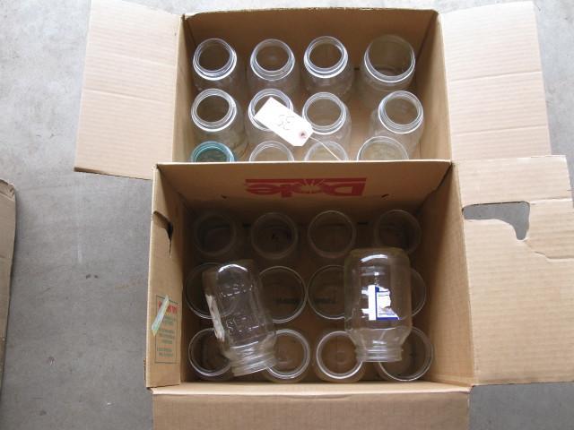 lot 35 image: 26 assorted canning jars, some appe...