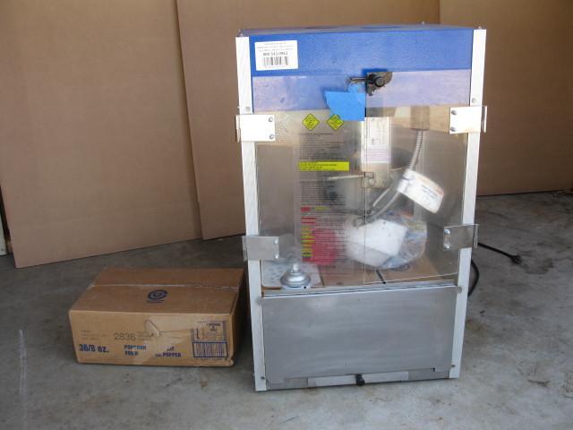 lot 5 image: Professional popcorn machine, comes...