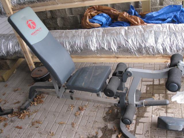lot 65 image: Marcy Diamond Elite Leg press and c...