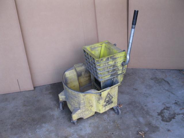 lot 69 image: Commercial mop bucket...