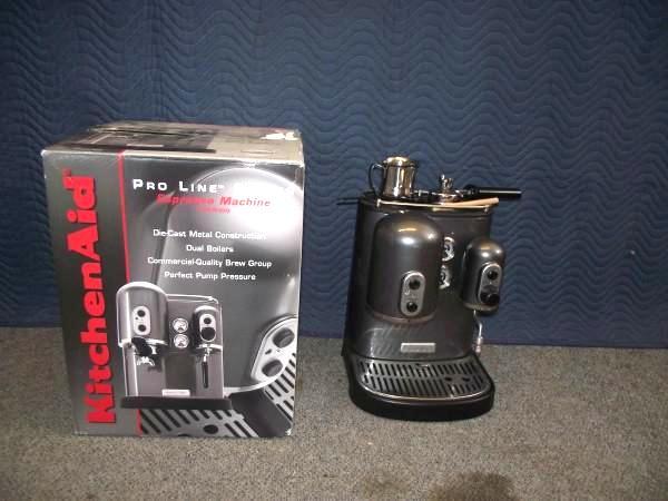 Kitchen Aid Espresso Machine   Comm...
