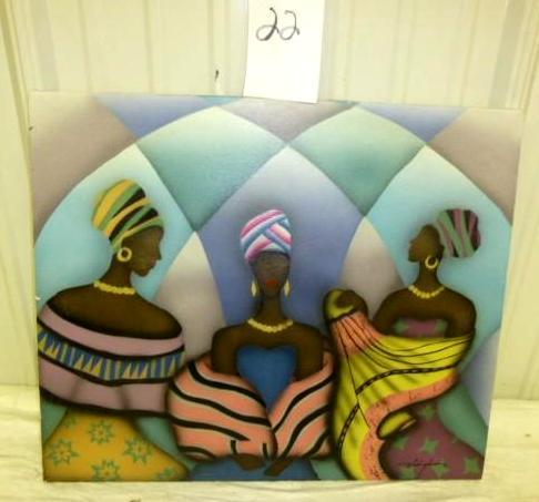 lot 22 image: Ladies Formal Gathering Theme on Ca...