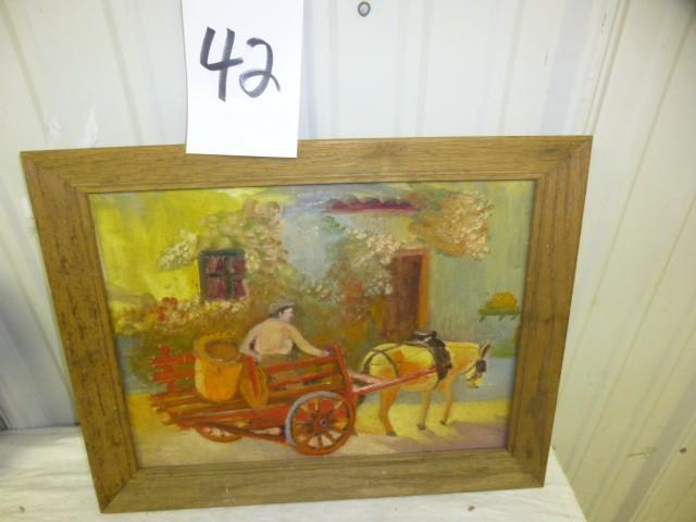 lot 42 image: Horse Drawn Cart Theme &nbsp19&quo...