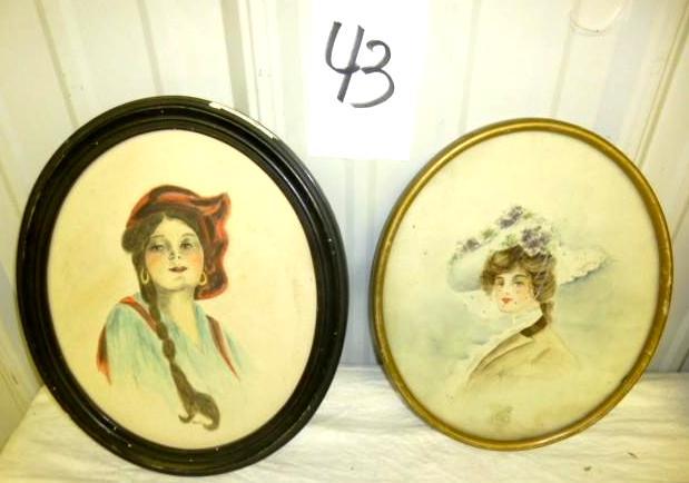 lot 43 image: Set of - &nbsp2 &nbspFemale Posin...