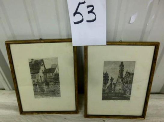 lot 53 image: Set of - 2 &nbspEuropean CityBuil...