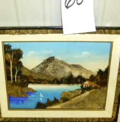 lot 60 image: MountainLake Theme Tree Bark and W...