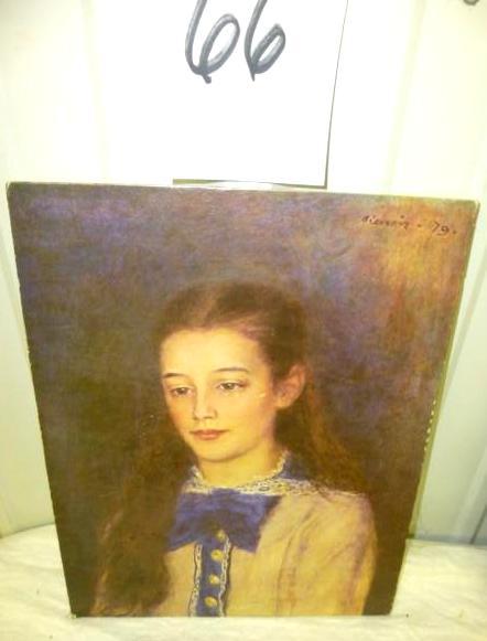 lot 66 image: Renoir &quotMademoiselle Therese B...