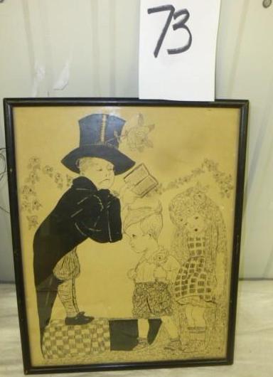 lot 73 image: Ansly &quotYoung Magician" 12...