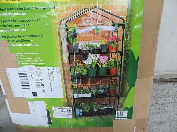 Gardman 4-Tier Mini Greenhouse. Tub...