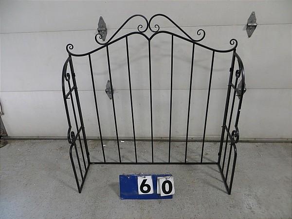 Black Decorative Metal. Measures 4...