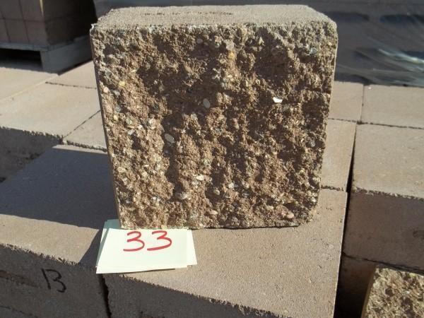 4x8x8 Con Splitface HALF #257 Brown...