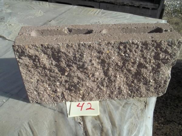 4x8x16 Con Splitface 3R1SE Brown Co...