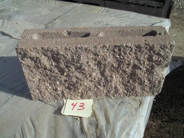 4x8x16 Con Splitface 3R1SE Brown Co...