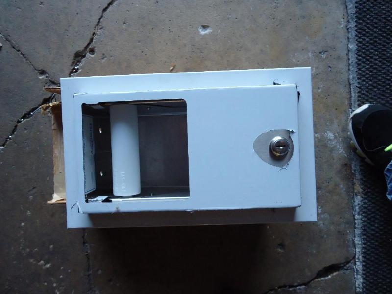 lot 37 image: New stainless steel Bradley toilet ...