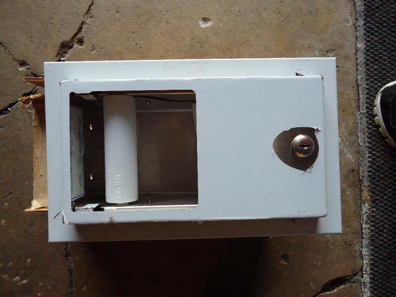 lot 38 image: New stainless steel Bradley toilet ...