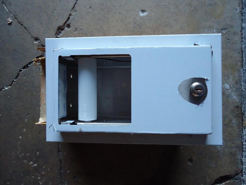 lot 39 image: New stainless steel Bradley toilet ...