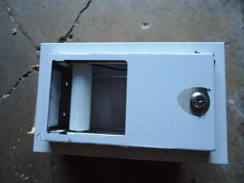 lot 42 image: New stainless steel Bradley toilet ...